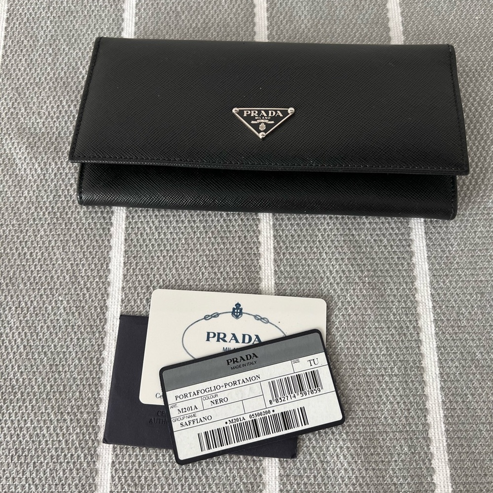 Authentic Prada wallet